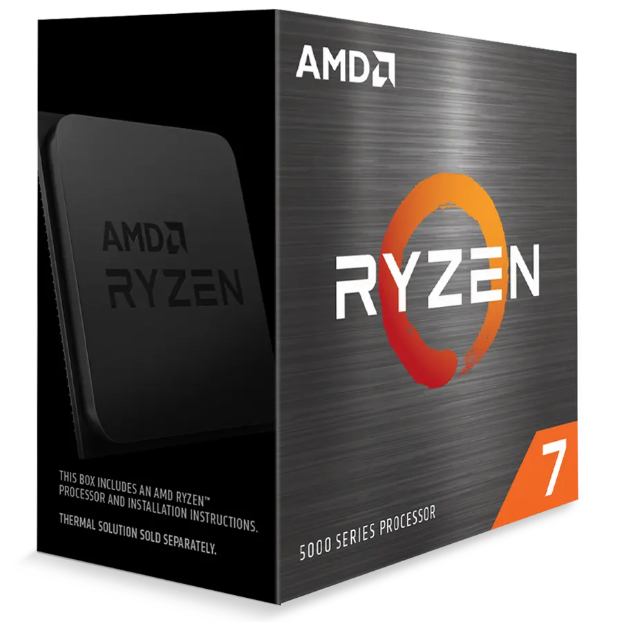 Procesador AMD Ryzen 7 5800X 4.7GHz 32MB Zen3 AM4